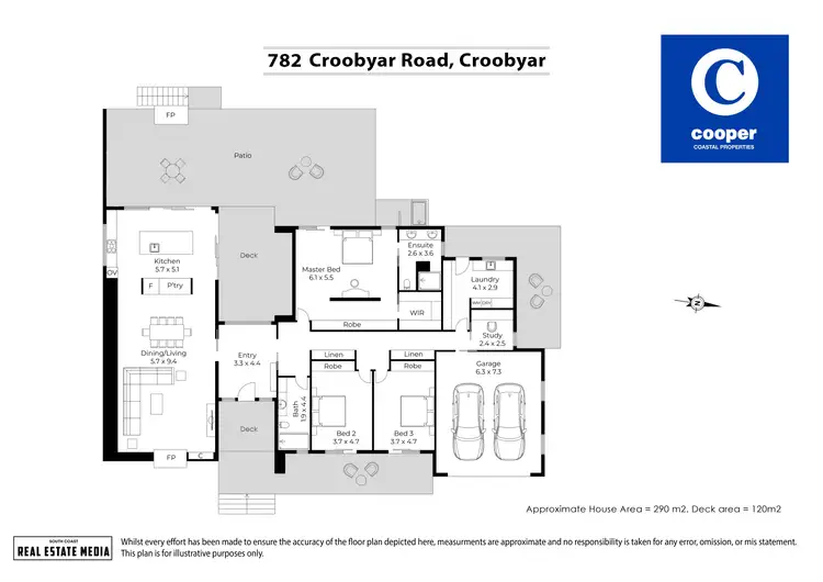 Floorplan of Homely rural property listing, 782 Croobyar Road, Croobyar NSW 2539