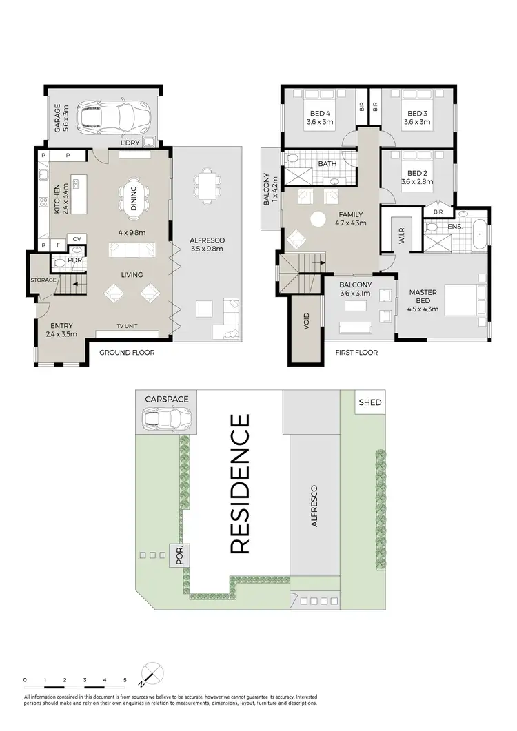 Floorplan of Homely semi-detached listing, 63 Ulm Street, Ermington NSW 2115