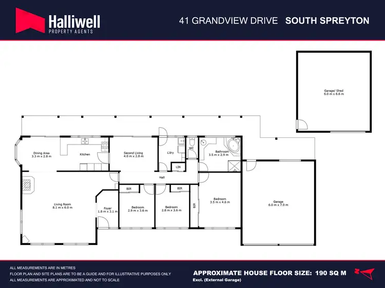 Floorplan of Homely house listing, 41 Grandview Drive, South Spreyton TAS 7310