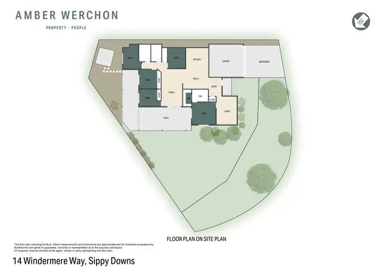 Floorplan of Homely house listing, 14 Windermere Way, Sippy Downs QLD 4556