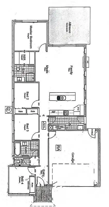 Floorplan of Homely house listing, 42 Rhynhurst Street, Clyde North VIC 3978