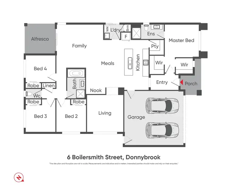 Floorplan of Homely house listing, 6 Boilersmith Street, Donnybrook VIC 3064