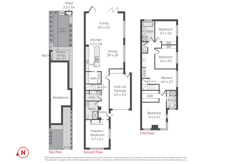 Floorplan of Homely house listing, 22 Bayview Street, Altona VIC 3018