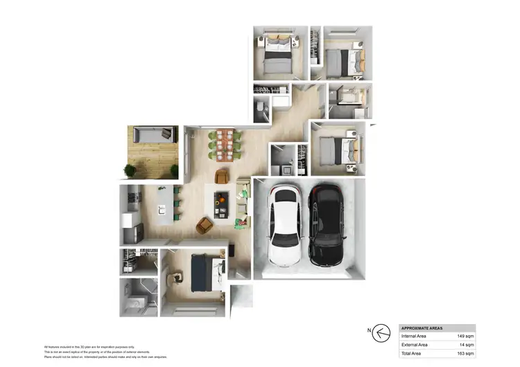 Floorplan of Homely house listing, 1 She Oak Terrace, Cessnock NSW 2325