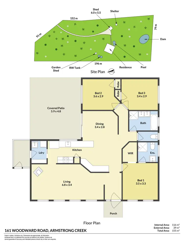 Floorplan of Homely house listing, 161 Woodward Road, Armstrong Creek QLD 4520
