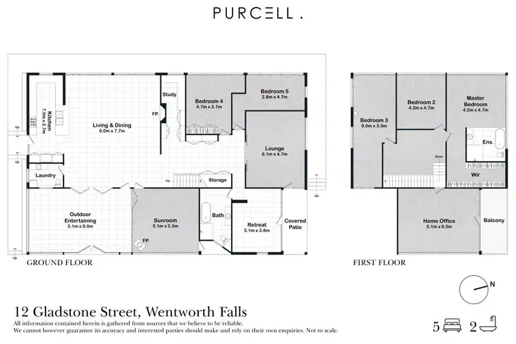 Floorplan of Homely house listing, 12 Gladstone Street, Wentworth Falls NSW 2782