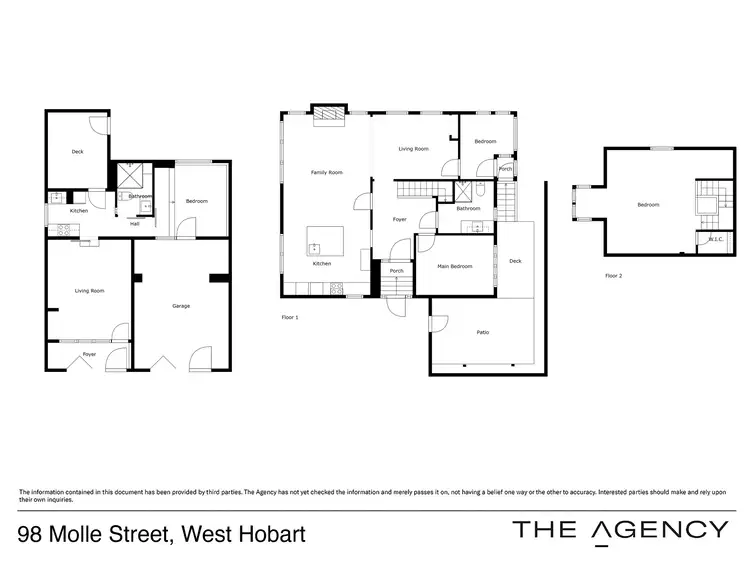 Floorplan of Homely house listing, 98 Molle Street, West Hobart TAS 7000