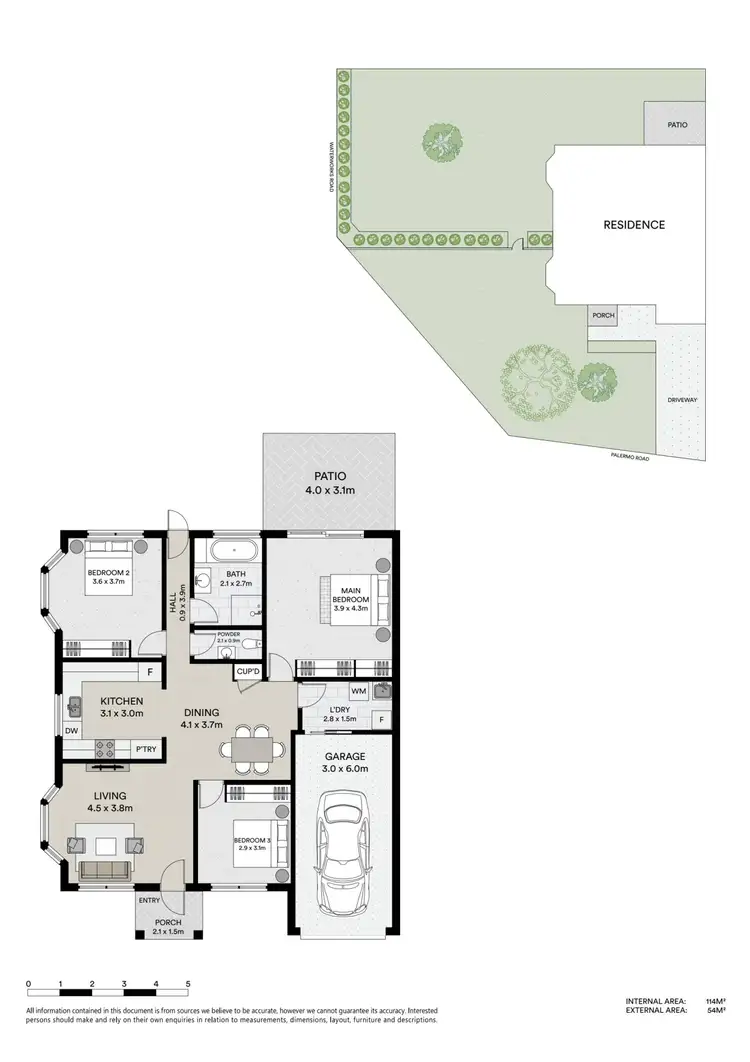 Floorplan of Homely house listing, 1/3 Palermo Road, Mudgee NSW 2850