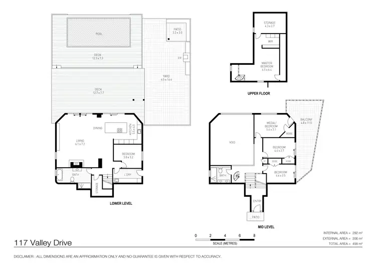 Floorplan of Homely house listing, 117 Valley Drive, Doonan QLD 4562