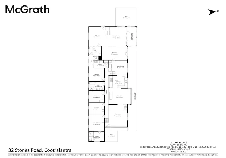 Floorplan of Homely rural property listing, 32 Stones Road, Cooma NSW 2630