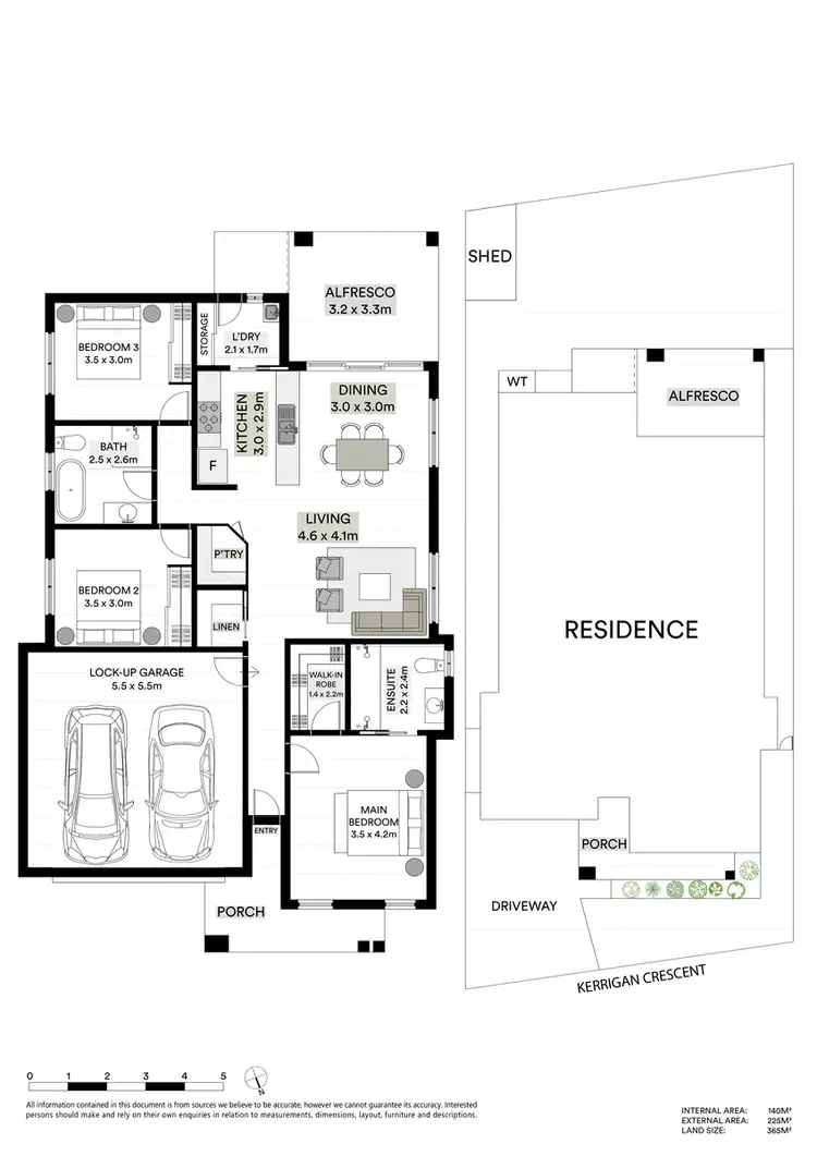 Floorplan of Homely house listing, 53 Kerrigan Crescent, Elderslie NSW 2570