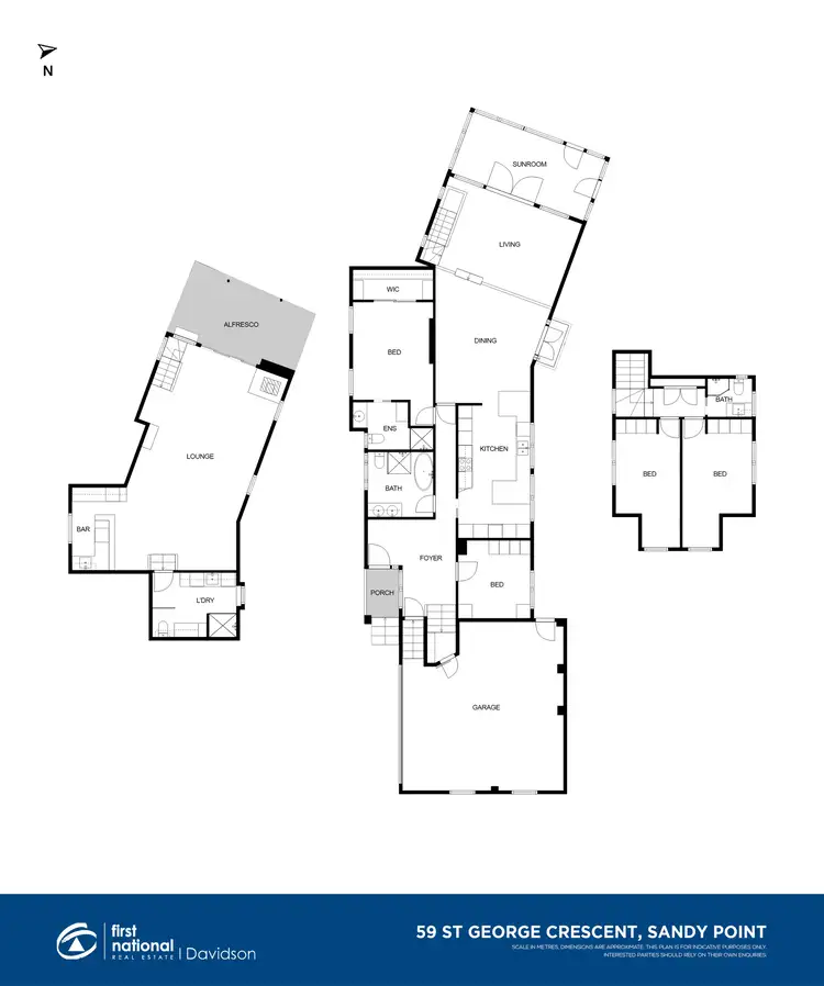Floorplan of Homely house listing, 59 St George Crescent, Sandy Point NSW 2172