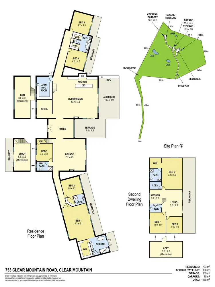 Floorplan of Homely house listing, 753 Clear Mountain Road, Clear Mountain QLD 4500