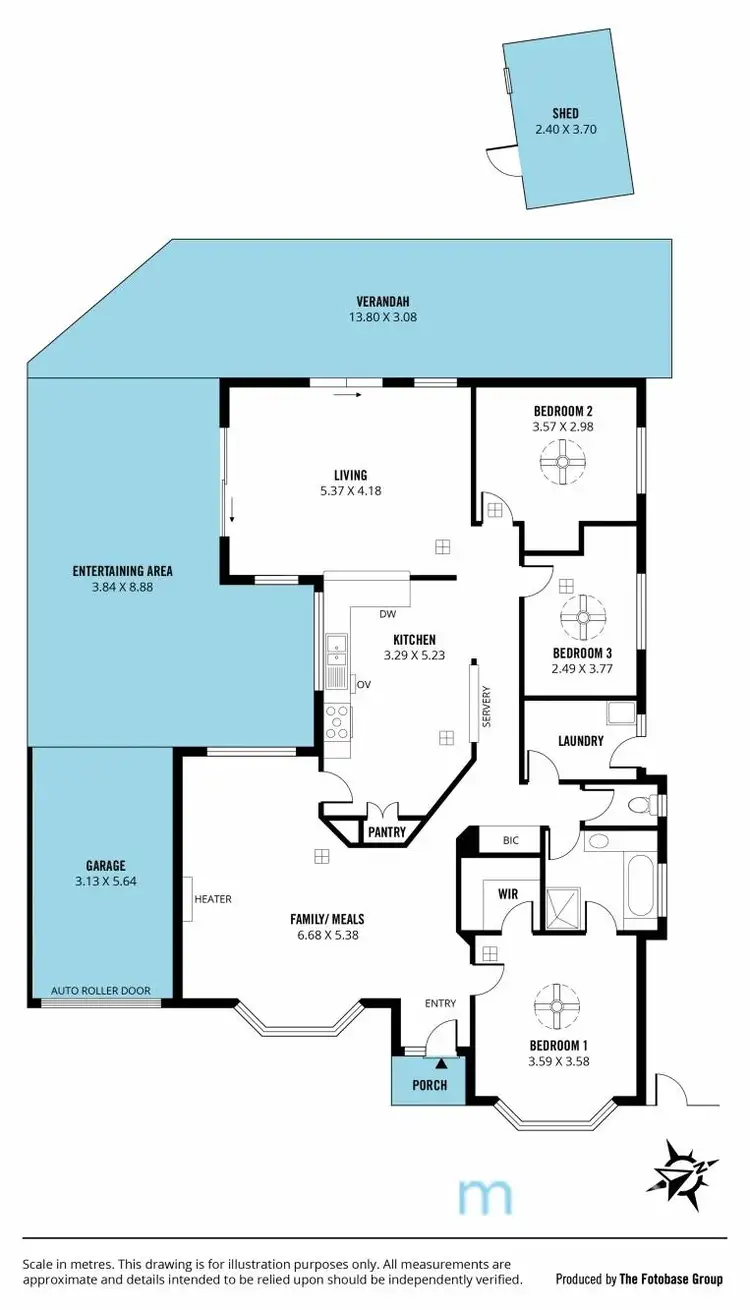 Floorplan of Homely house listing, 4 Dulcet Close, Aberfoyle Park SA 5159