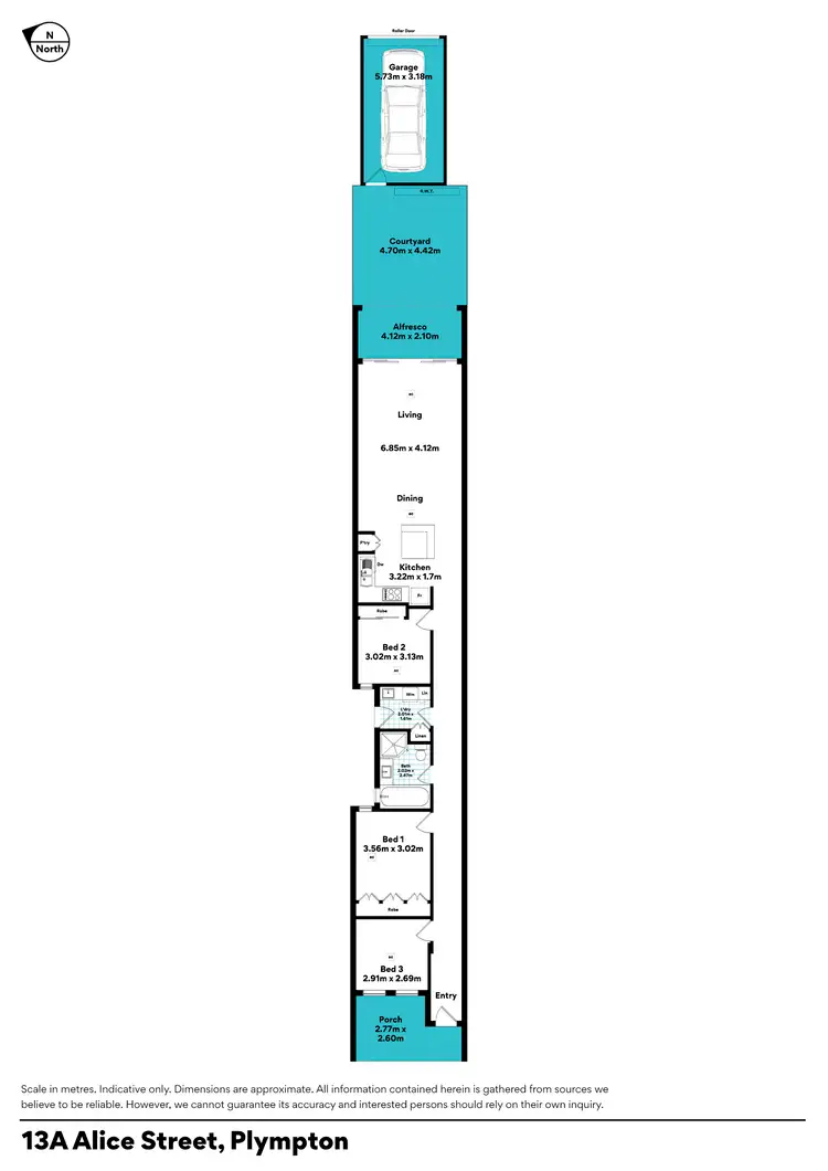 Floorplan of Homely house listing, 13a Alice Street, Plympton SA 5038