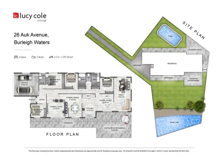 Floorplan of Homely house listing, 26 Auk Avenue, Burleigh Waters QLD 4220