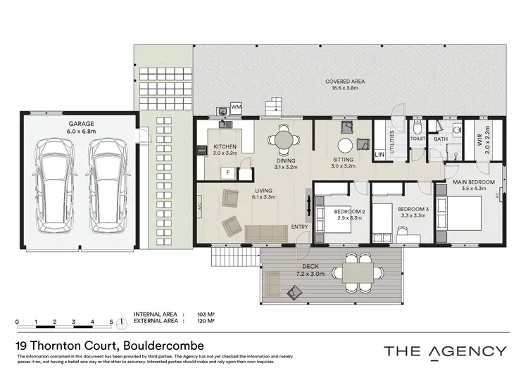 Floorplan of Homely rural property listing, 19 Thornton Court, Bouldercombe QLD 4702