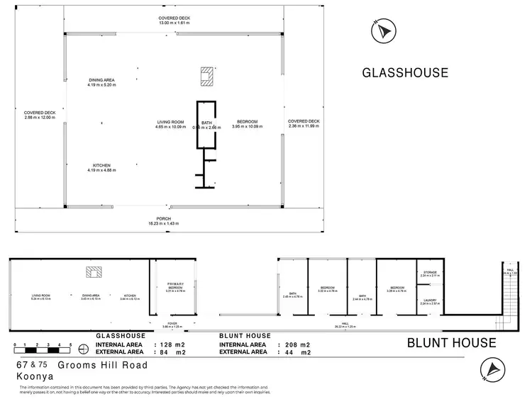 Floorplan of Homely house listing, 67 & 75 Grooms Hill Road, Koonya TAS 7187