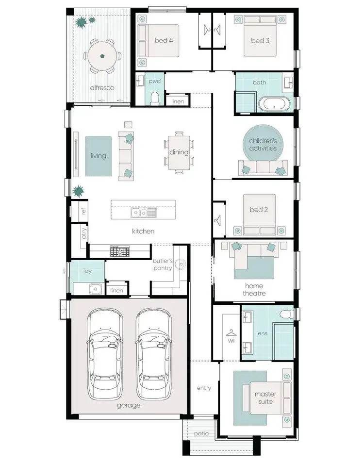 Floorplan of Homely house listing, 48 Ellison Street, Gilead NSW 2560
