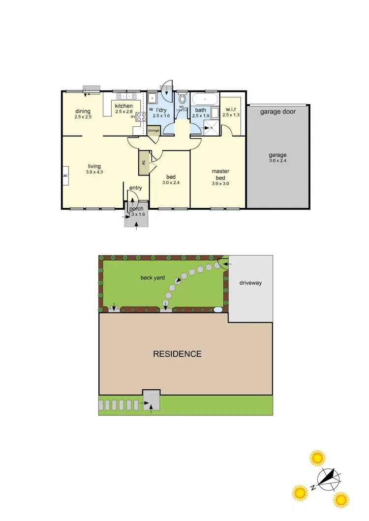 Floorplan of Homely unit listing, 6/311-317 Cranbourne Road, Frankston VIC 3199