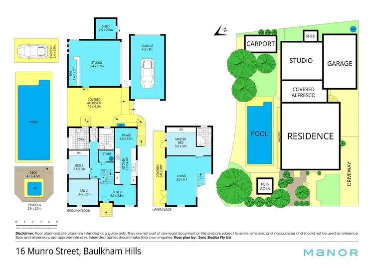 Floorplan of Homely house listing, 16 Munro Street, Baulkham Hills NSW 2153