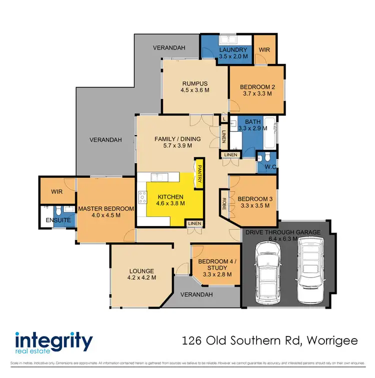 Floorplan of Homely house listing, 126 Old Southern Road, Worrigee NSW 2540