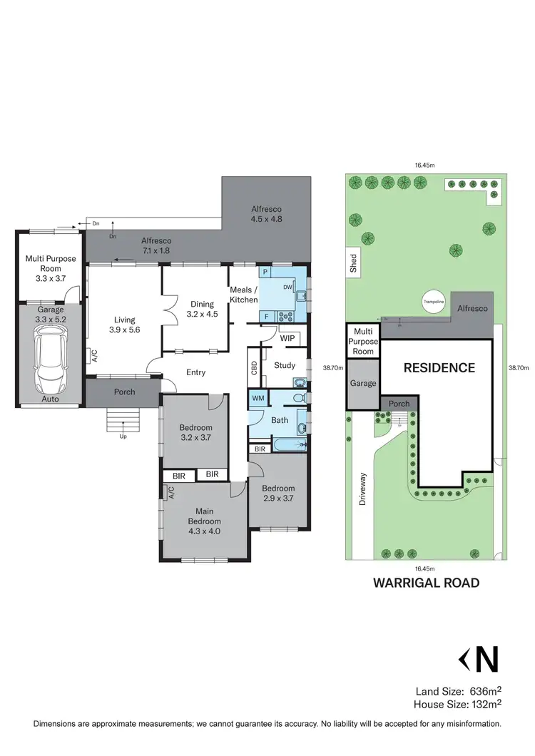 Floorplan of Homely house listing, 85 Warrigal Road, Surrey Hills VIC 3127