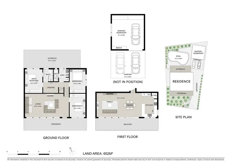 Floorplan of Homely house listing, 39 Waurnvale Drive, Belmont VIC 3216