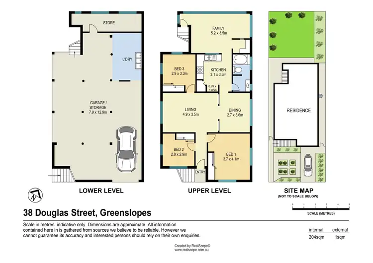 Floorplan of Homely house listing, 38 Douglas Street, Greenslopes QLD 4120