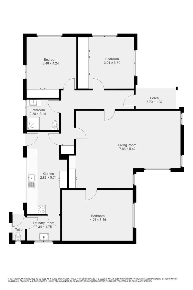 Floorplan of Homely house listing, 53 Mitchell Avenue, Dareton NSW 2717