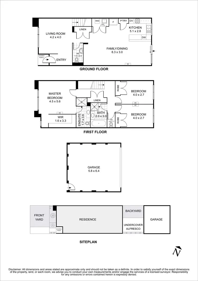 Floorplan of Homely townhouse listing, 27 Mamic Boulevard, Fraser Rise VIC 3336