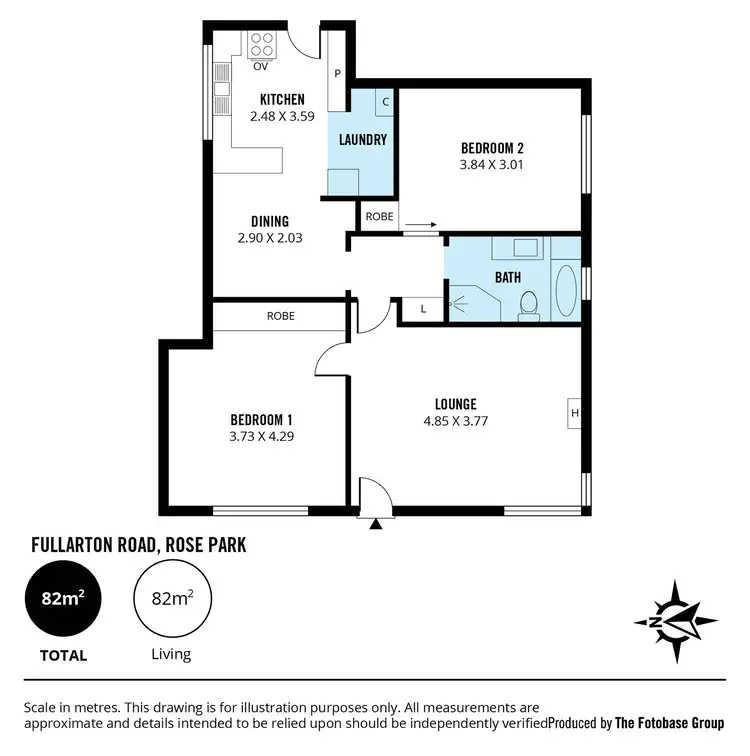 Floorplan of Homely unit listing, 3/157 Fullarton Road, Rose Park SA 5067