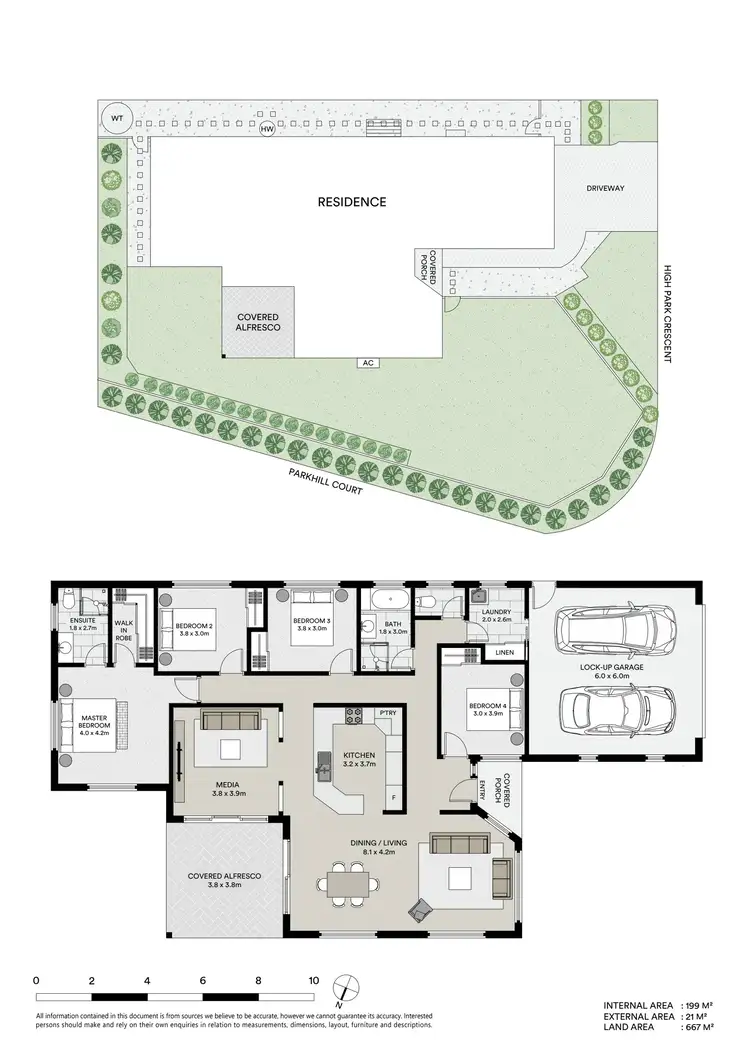 Floorplan of Homely house listing, 35 High Park Crescent, Little Mountain QLD 4551