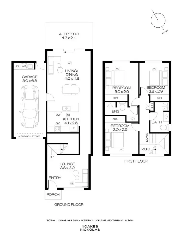 Floorplan of Homely townhouse listing, 10/17 Wright Street, Salisbury SA 5108