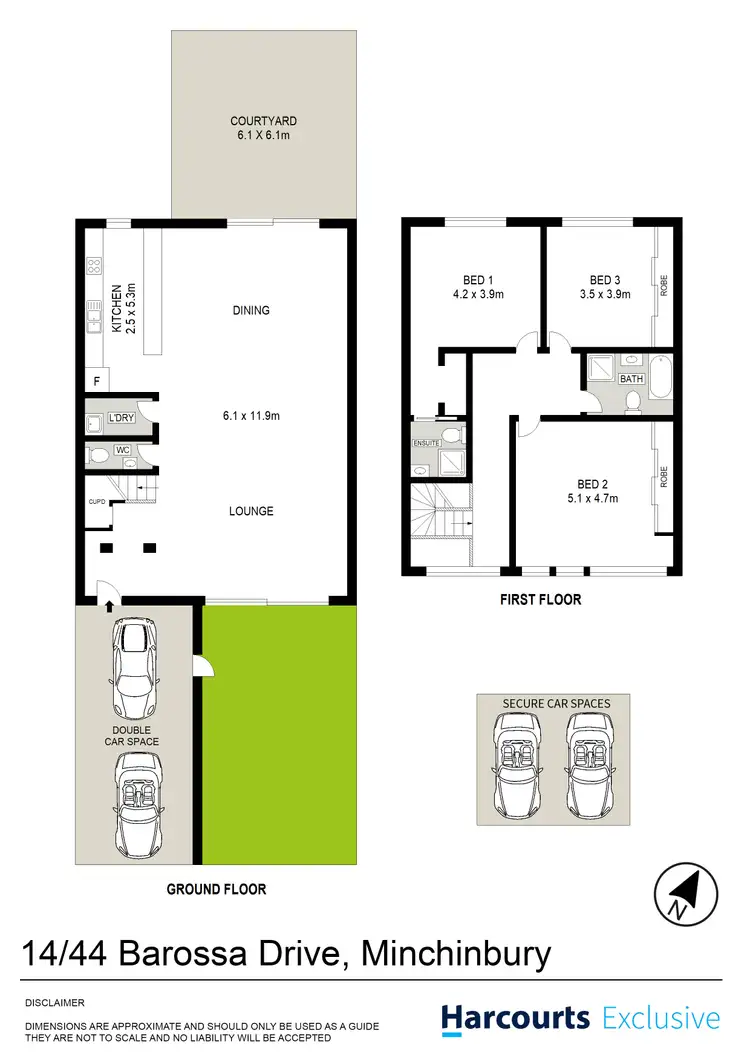 Floorplan of Homely semi-detached listing, 20 Ellis Parade, Yennora NSW 2161