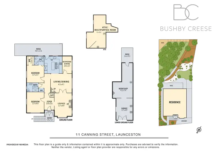 Floorplan of Homely house listing, 11 Canning Street, Launceston TAS 7250