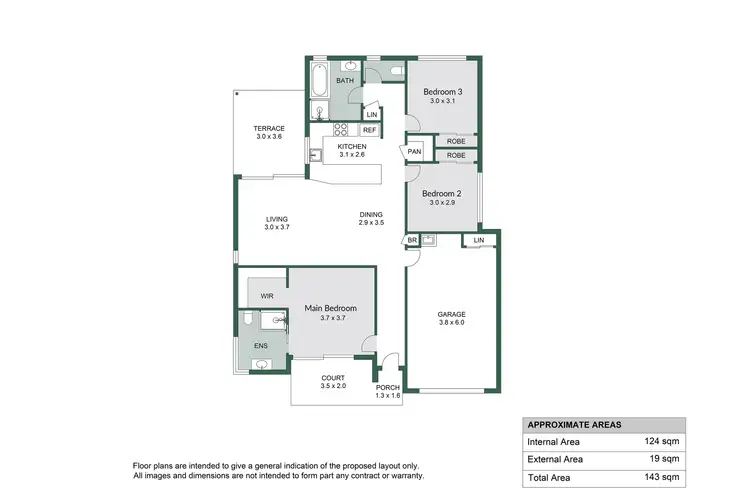 Floorplan of Homely retirement listing, 15/2 Spinnaker Drive, Sandstone Point QLD 4511