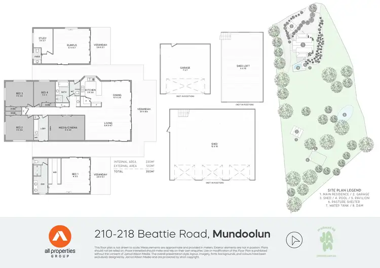 Floorplan of Homely house listing, 2-8 Kilmarnock Court, Mundoolun QLD 4285