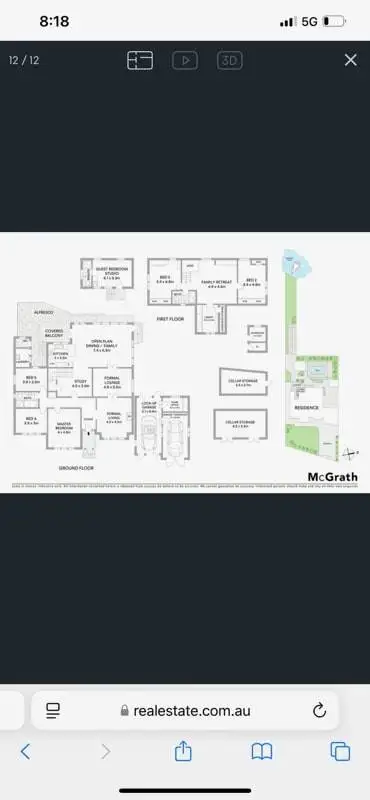 Floorplan of Homely house listing, 169 The Promonde, Sans Souci NSW 2219