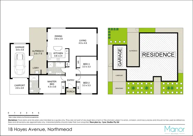 Floorplan of Homely house listing, 1B Hayes Avenue, Northmead NSW 2152
