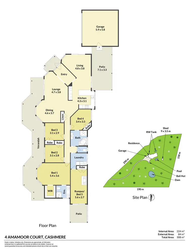 Floorplan of Homely house listing, 4 Amamoor Court, Cashmere QLD 4500