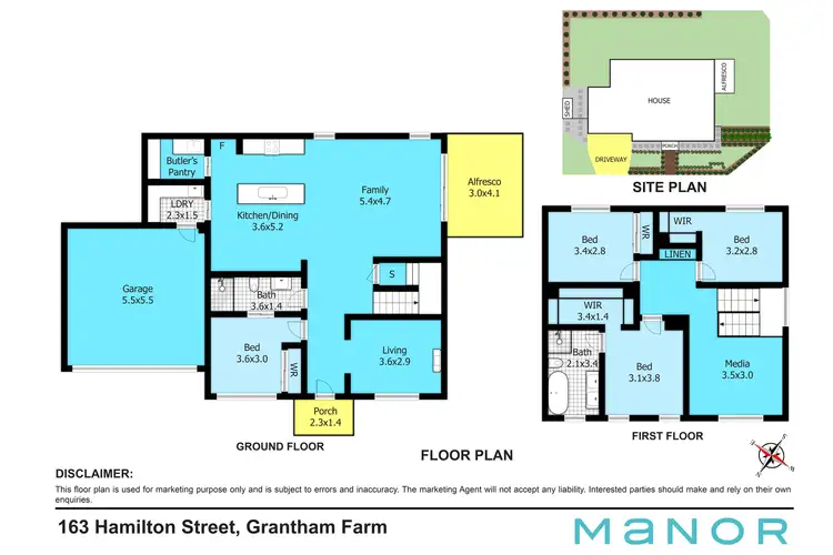 Floorplan of Homely house listing, 163 Hamilton Street, Grantham Farm NSW 2765