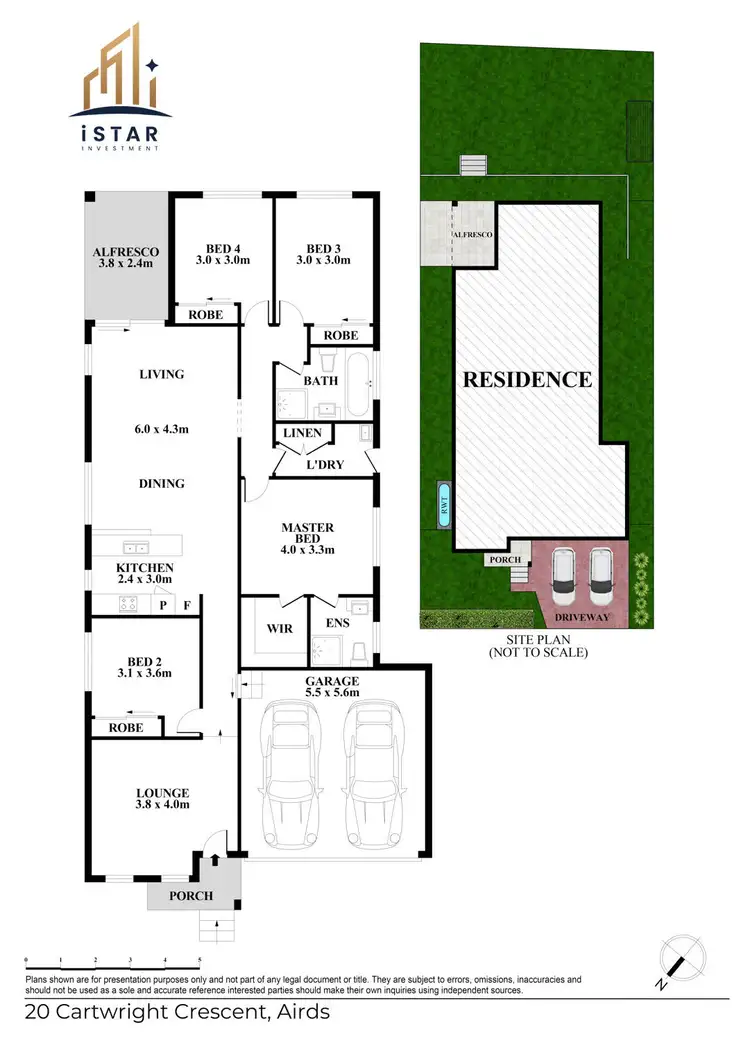 Floorplan of Homely house listing, 20 Cartwright Crescent, Airds NSW 2560