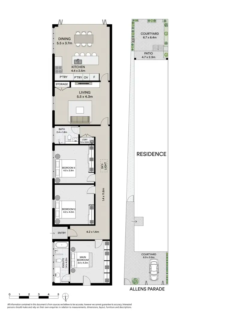 Floorplan of Homely house listing, 15A Allens Parade, Bondi Junction NSW 2022