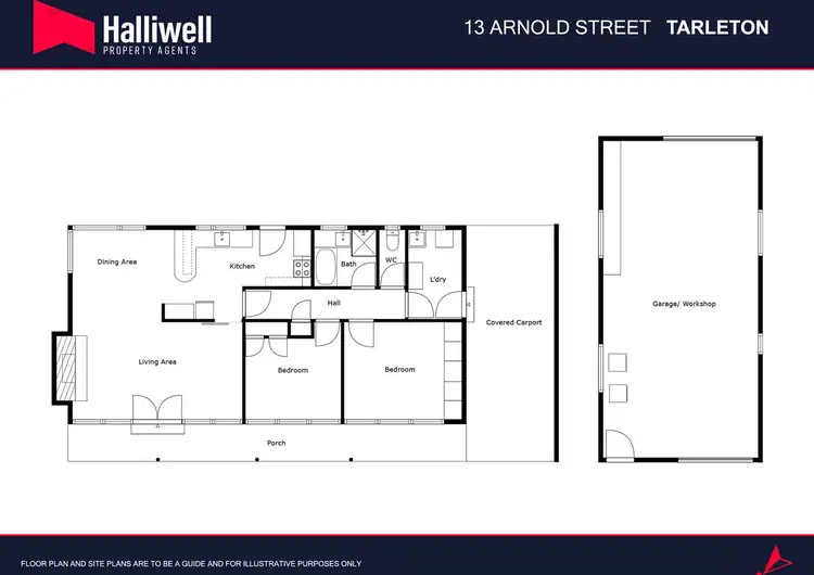 Floorplan of Homely house listing, 13 Arnold Street, Tarleton TAS 7310