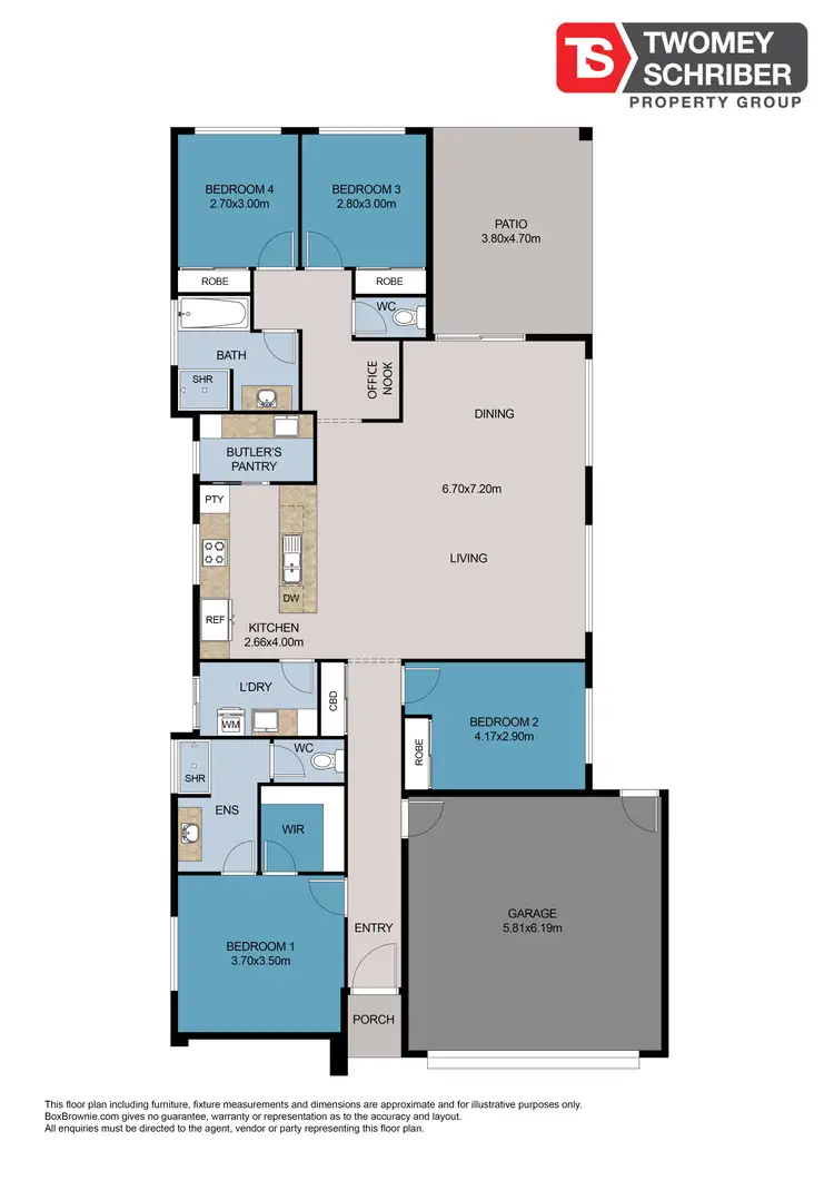 Floorplan of Homely house listing, 27 Barratta Circle, Trinity Park QLD 4879