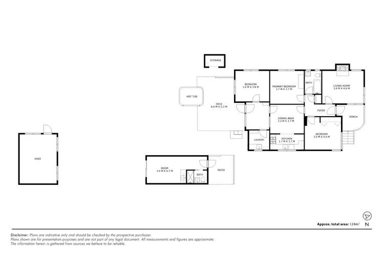 Floorplan of Homely house listing, 30A Morton Street, Queanbeyan NSW 2620