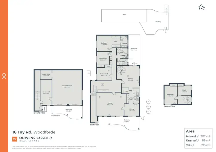 Floorplan of Homely house listing, 16 Tay Road, Woodforde SA 5072