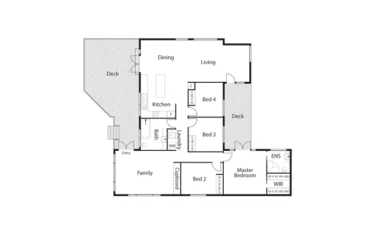 Floorplan of Homely house listing, 11 Colebatch Place, Curtin ACT 2605