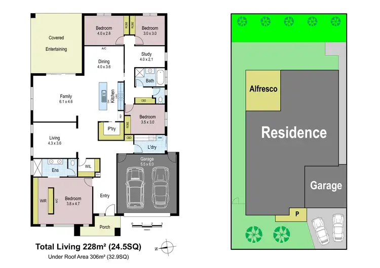 Floorplan of Homely house listing, 14 Tambo Drive, Warragul VIC 3820